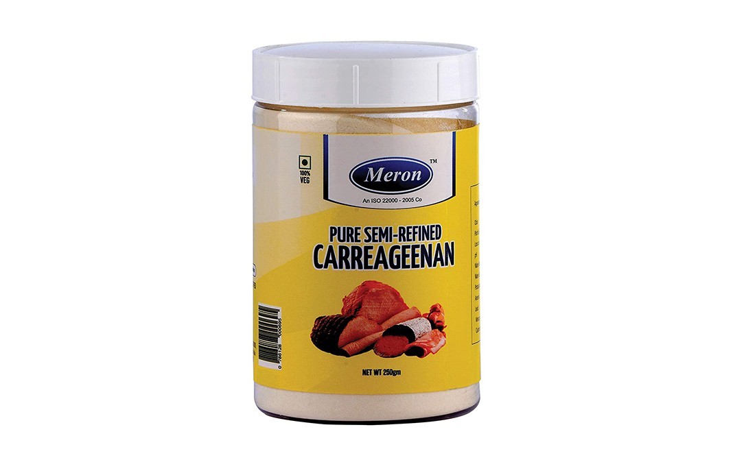 Meron Pure Semi-Refined Carreageenan   Plastic Jar  250 grams